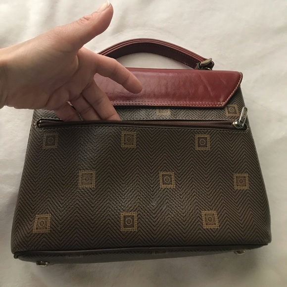 Vintage LOVERS leather top handle satchel Texier vintage bag - Picture 16 of 16